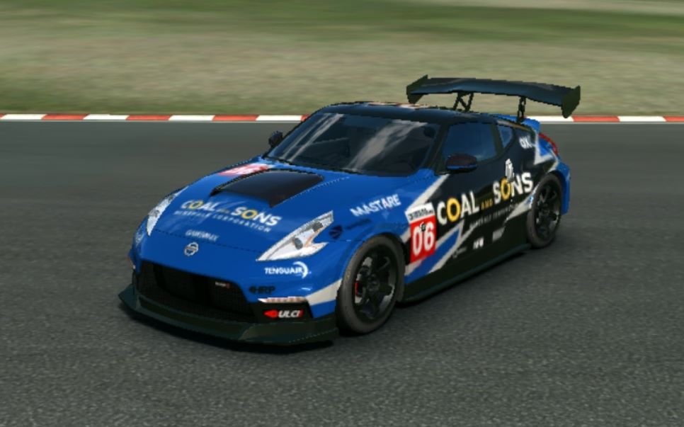 【简森巴顿制作】试驾日产370z(z34)r3 spec@银石国家赛道 真实赛车3