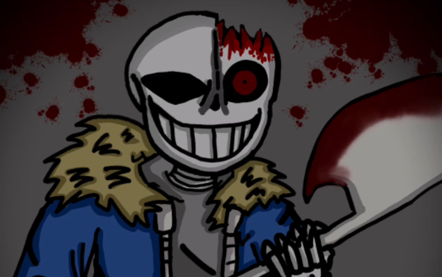 horrorsans指绘画渣