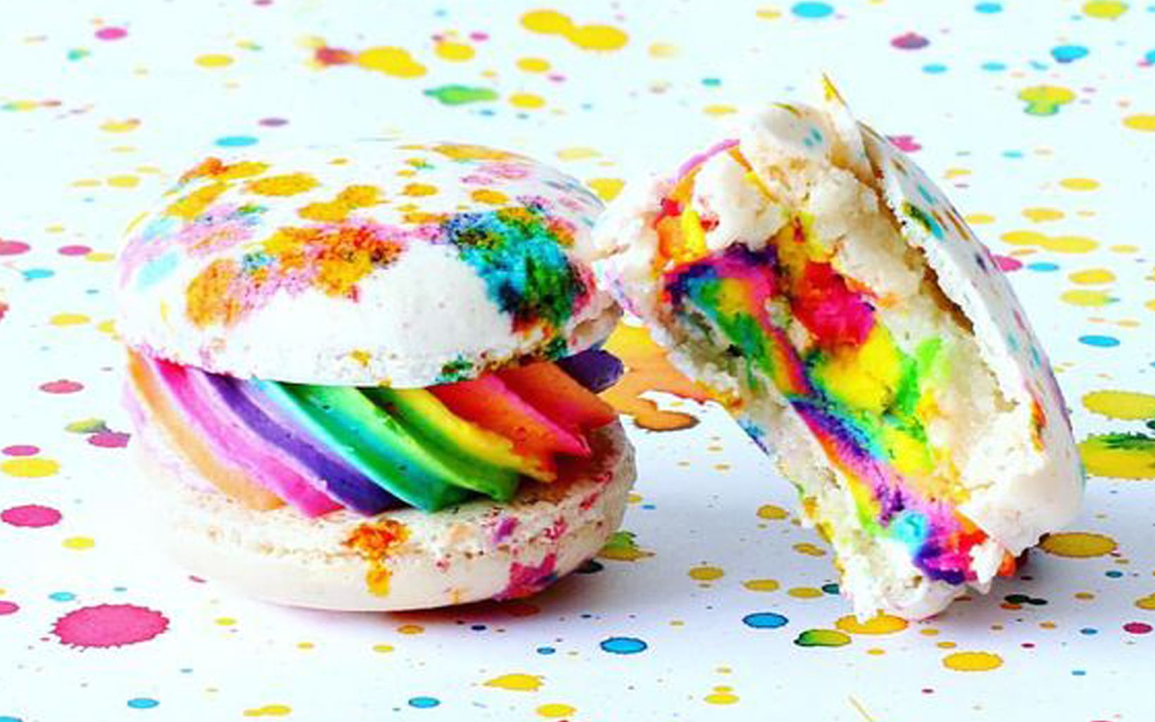 中字骄傲月彩虹马卡龙yaygaymacarons