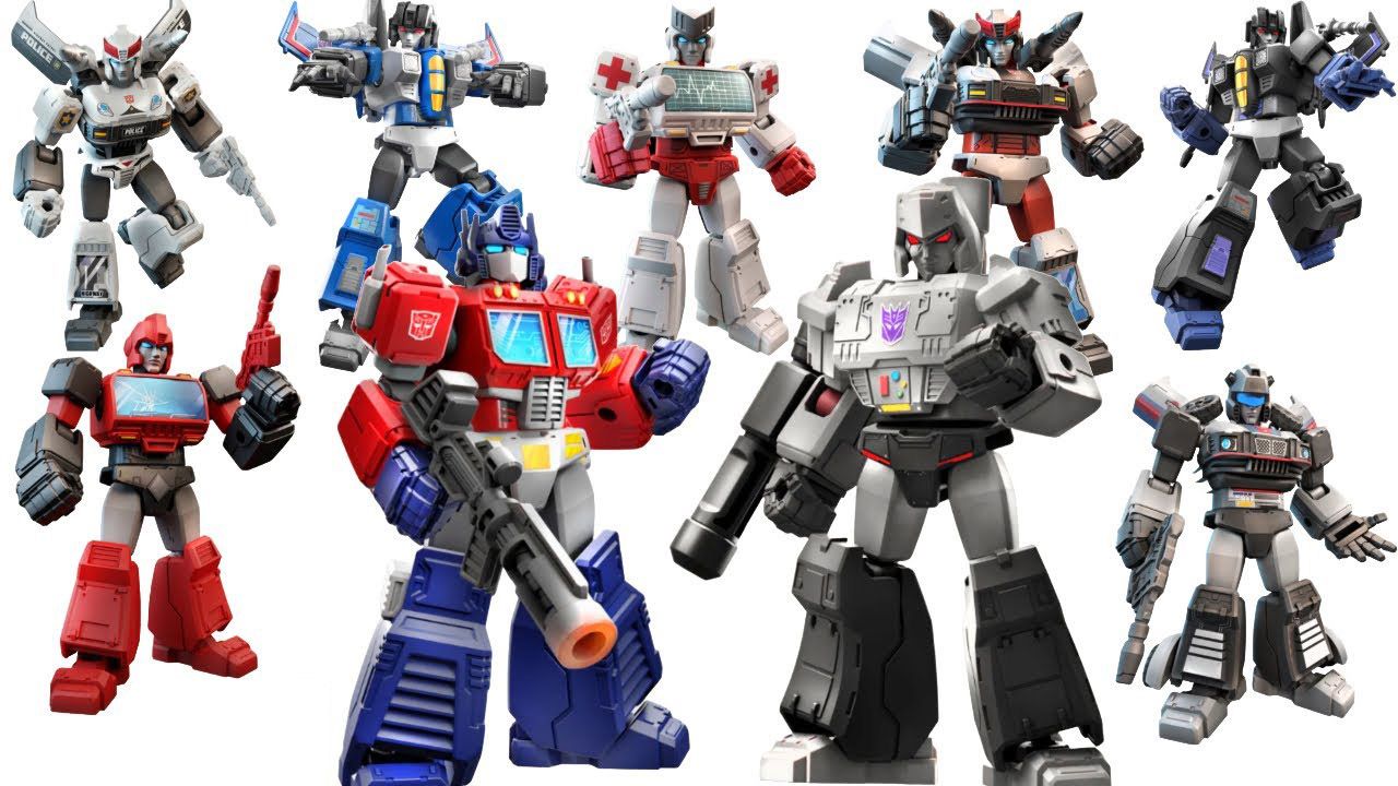 变形机器人玩具盲盒开箱试玩:怎么用积木拼出擎天柱和威震天?