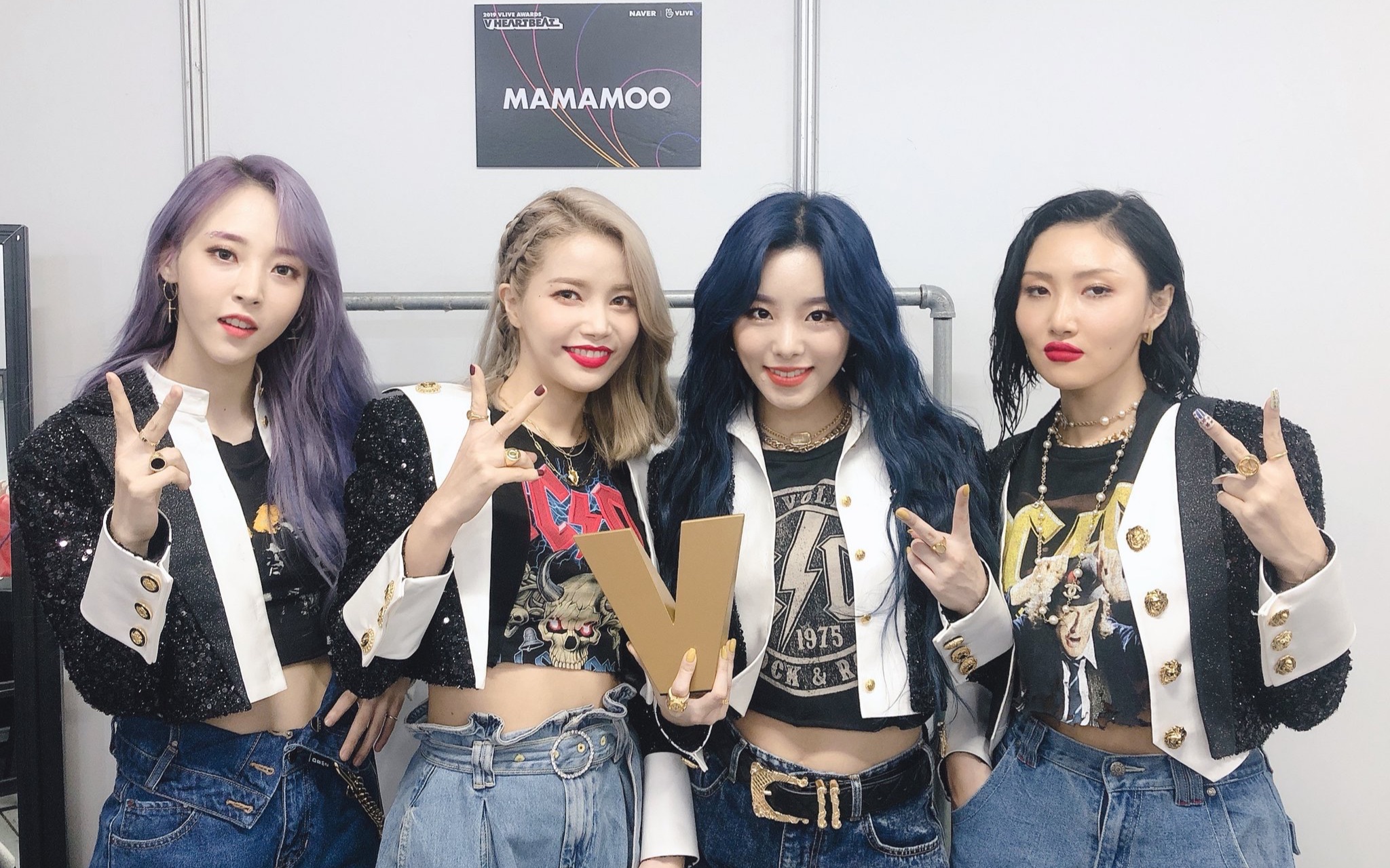 【mamamoo】191116 vlive颁奖礼hip destiny现场