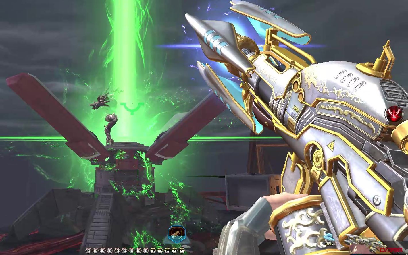 逆战:纪元之光 15级武器暴击老神器也有暴脾气!