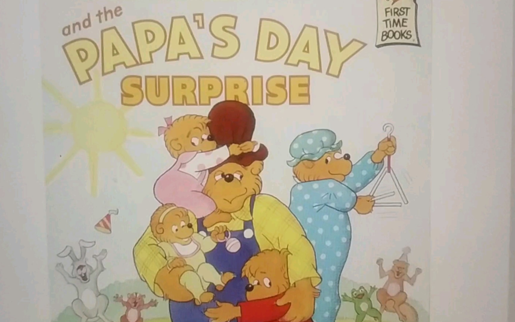 [图]贝贝熊-49 the PaPa's day surprise 父亲节惊喜。口嫌体正直的熊爸太可爱了，感恩诗很感人。