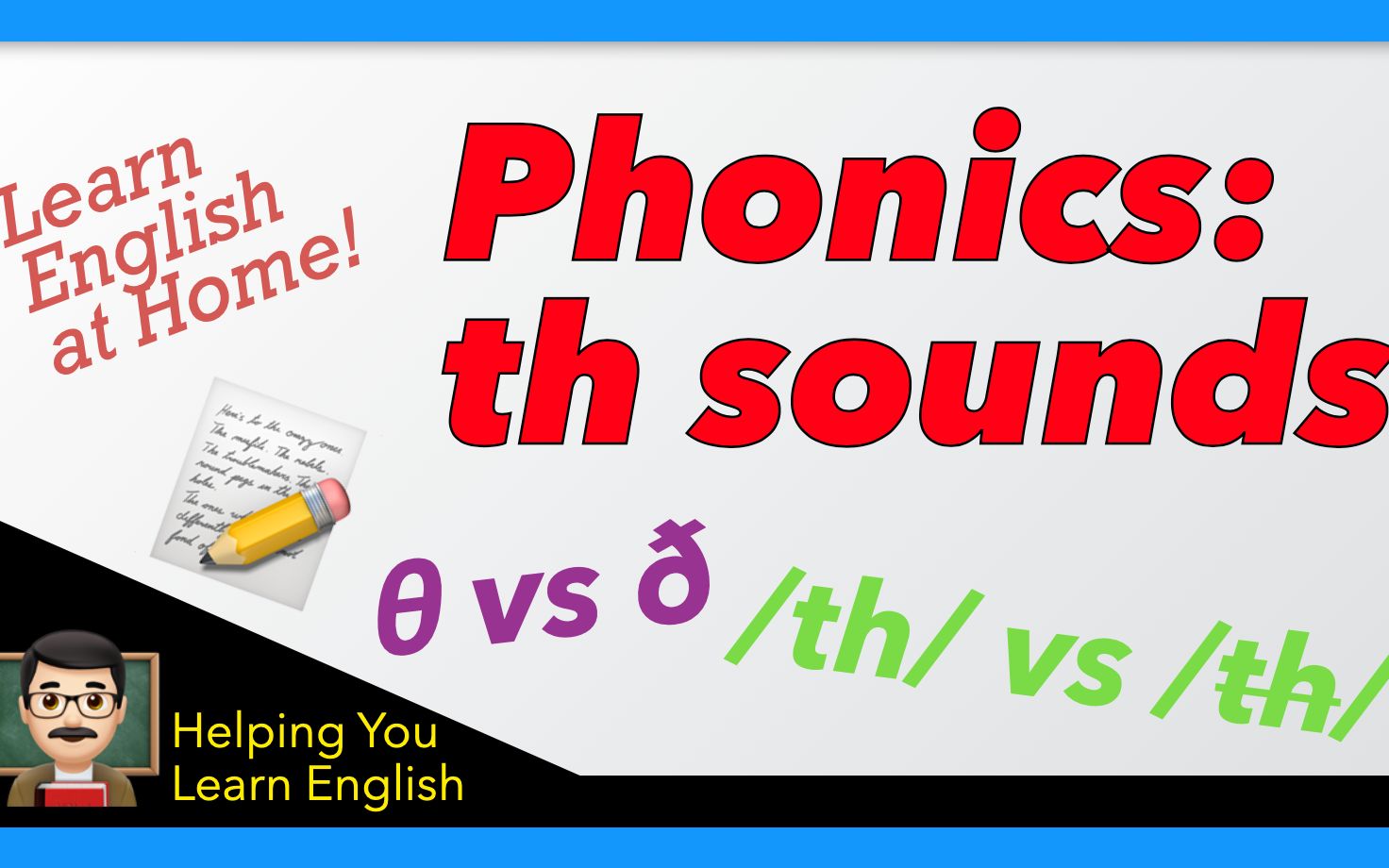 The ＂Th＂ sound in English 𐟑 英语的Th发音 𐟑 English Phonics & Pronunciation哔哩哔哩bilibili