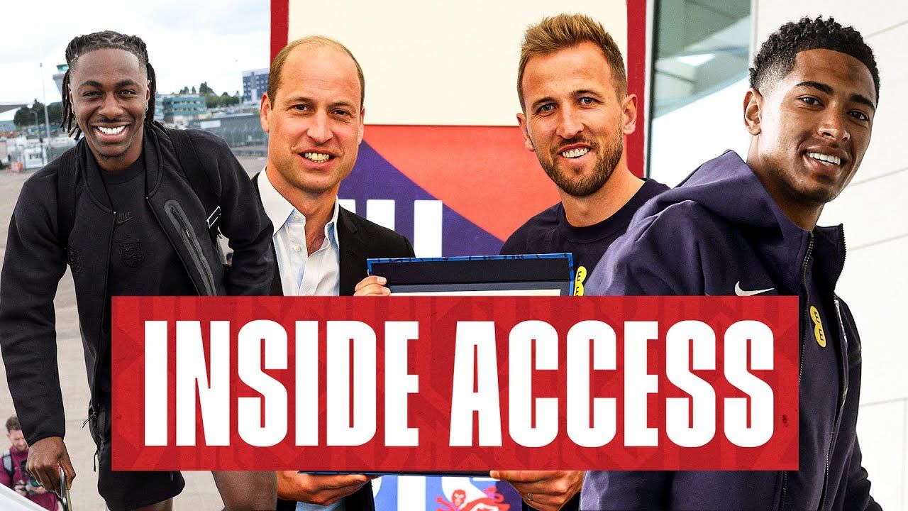 inside access| 贝林厄姆归队&三狮军团出征2024欧洲杯 英格兰国家队