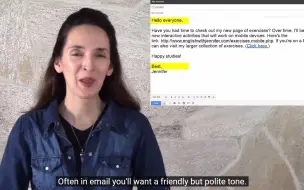 Télécharger la video: 2 非正式v.s正式英文邮件开头结尾须知.mp4
