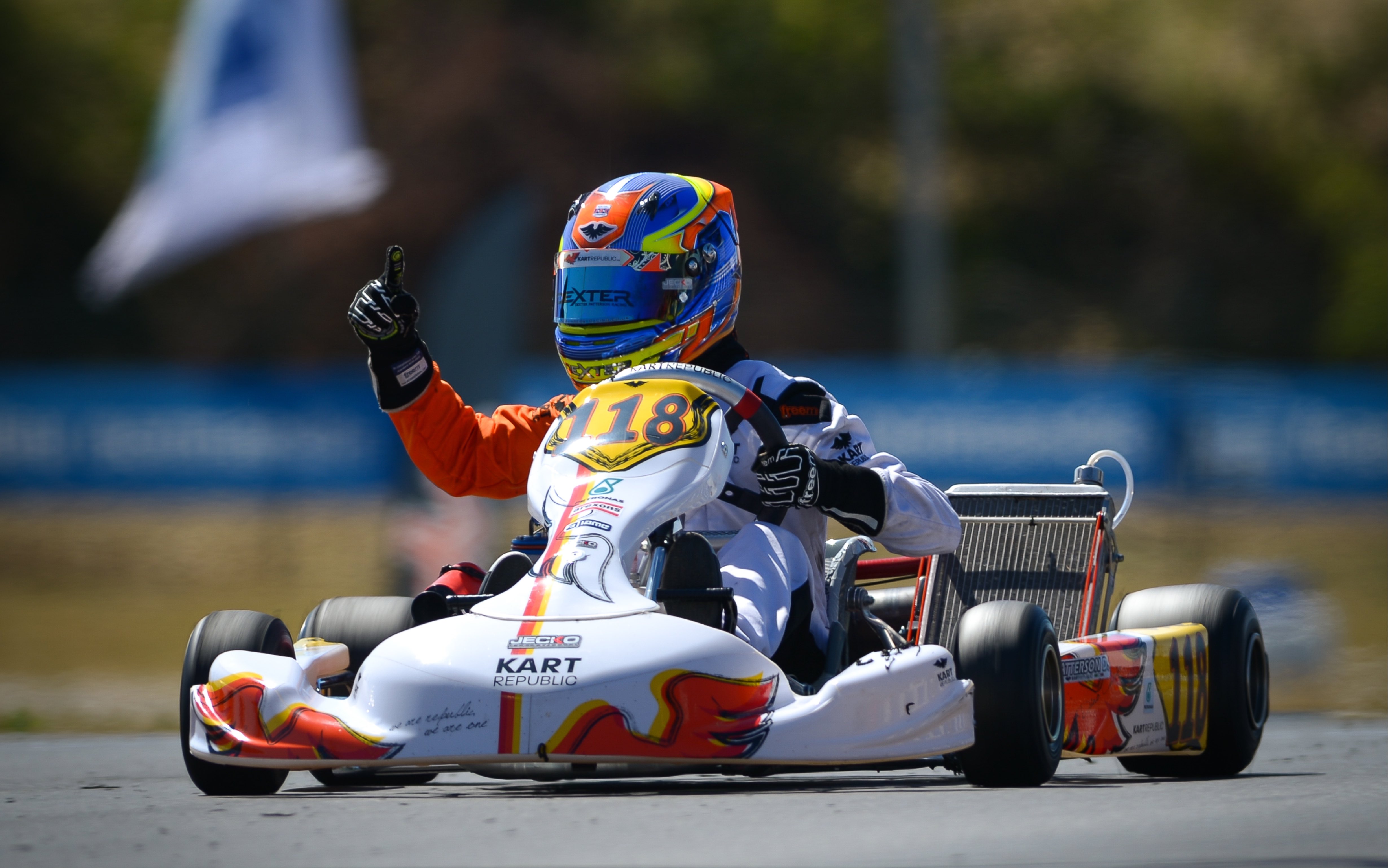 2018年CIK FIA KARTING WORLD CHAMPIONSHIP 瑞典 OK组车手DEXTER PATTERSON—17年OKj世界冠军单圈车载哔哩哔哩bilibili