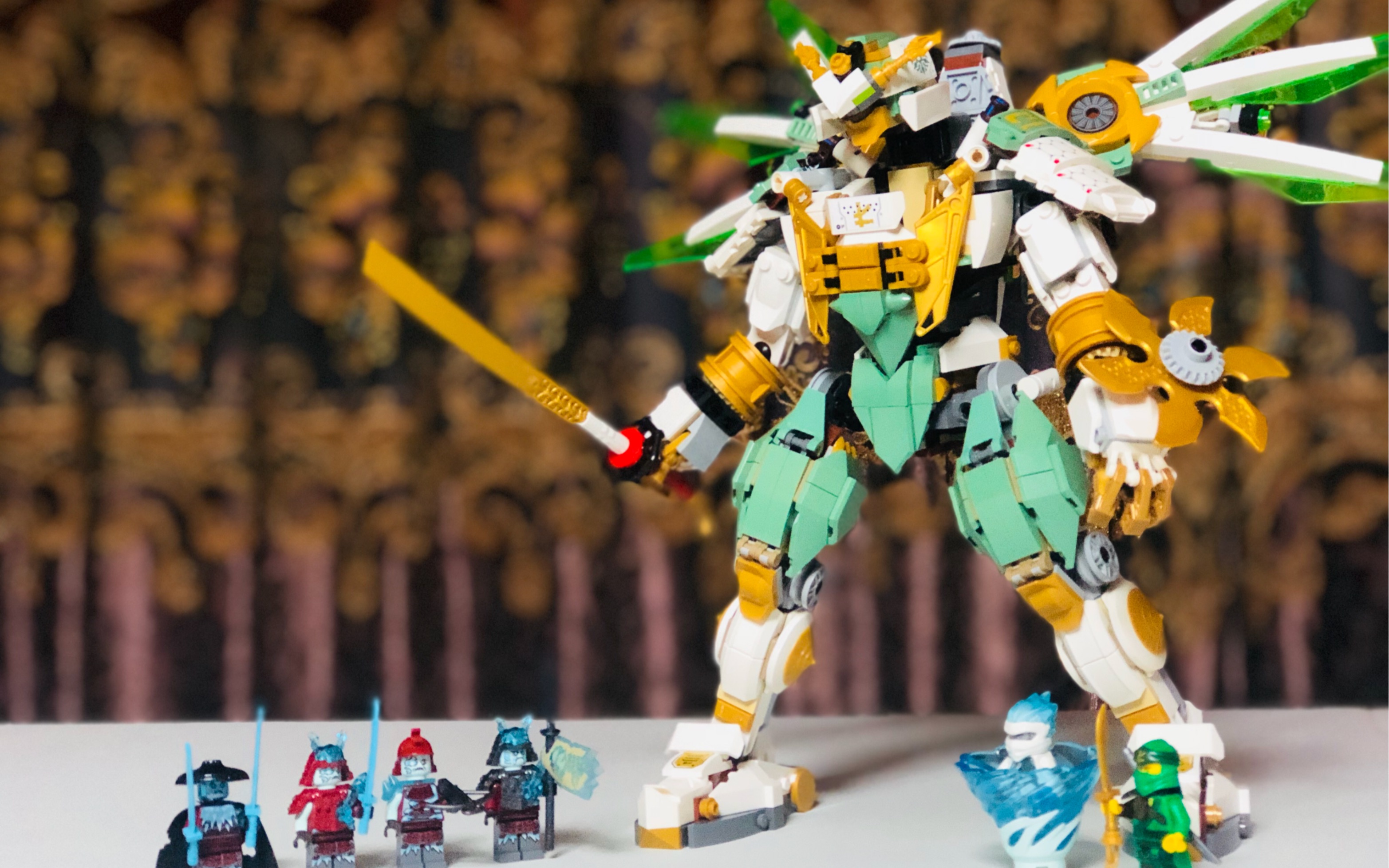 乐高70676劳埃德的泰坦机甲拼搭评测_哔哩哔哩_bilibili