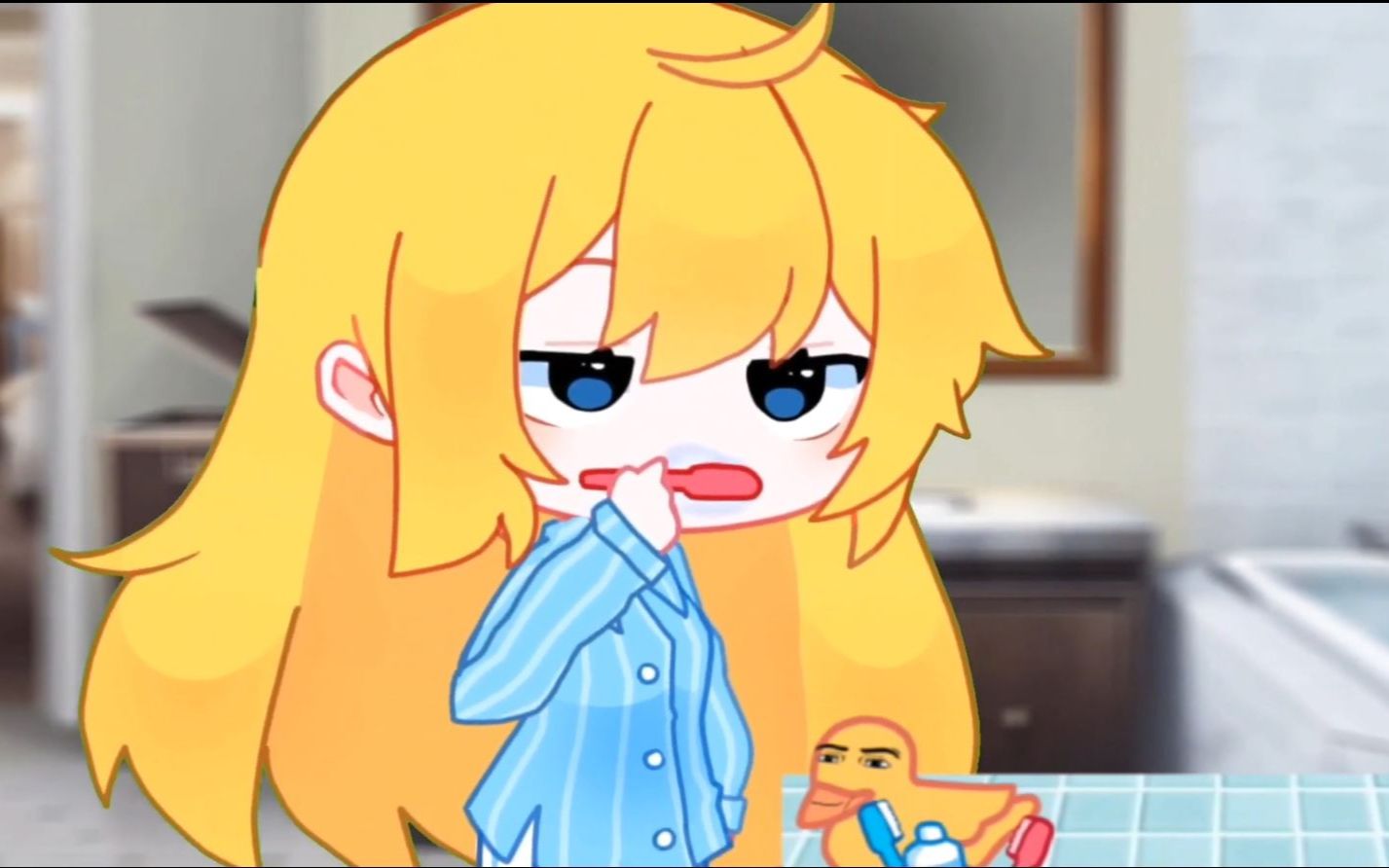 toothbrush meme __ gacha club __ suki suki daisuki __ trend