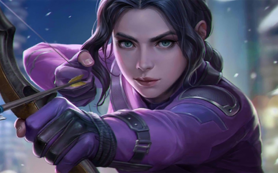 漫威未来之战#女敏英场女鹰眼875w_哔哩哔哩bilibili