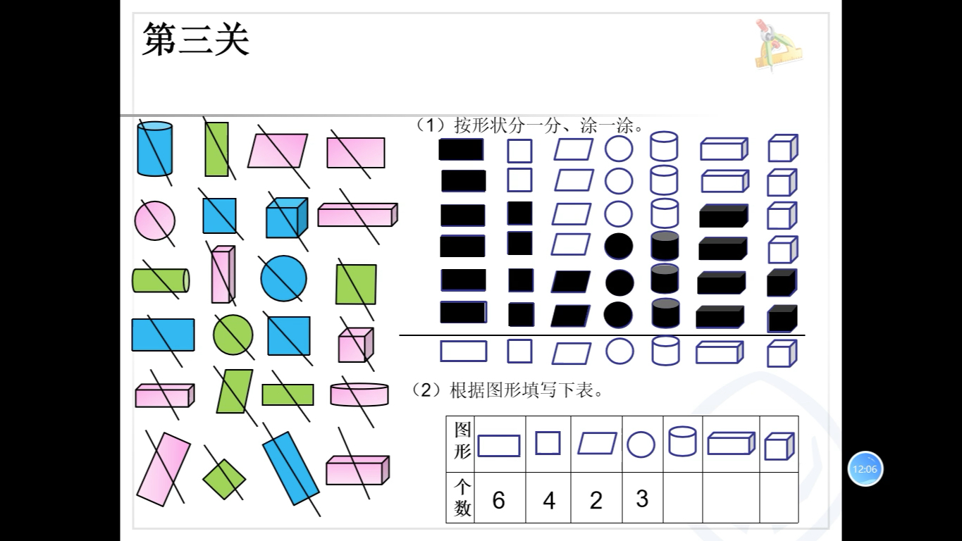 [图]4月14日上午。分类与整理。 练习课