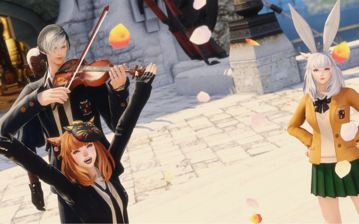 ff14最终幻想14诗人演奏晴天