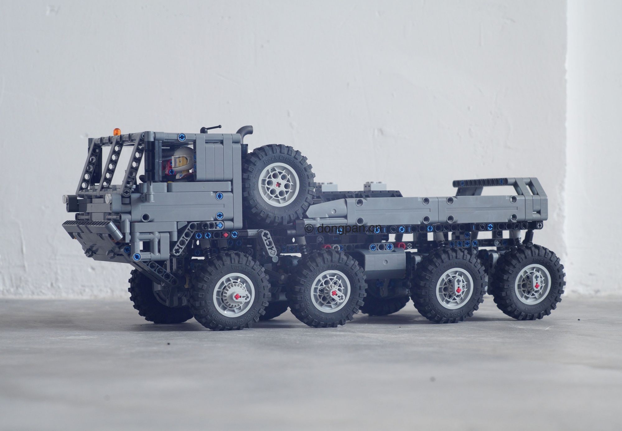 【rb】moc-48144 lego mini truck tatra t815-7 1/18 moc-1【dpi2000