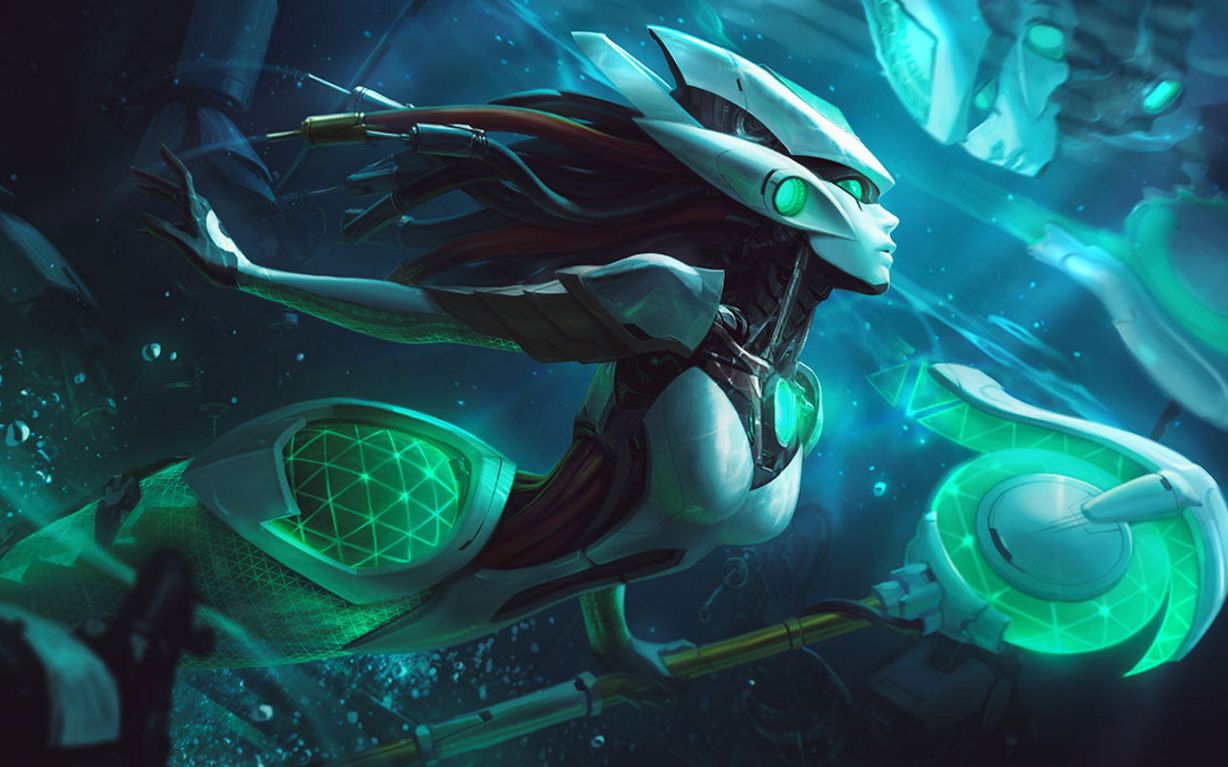 英雄联盟测试服最新皮肤源代码唤潮鲛姬娜美programnamipbe原画更新