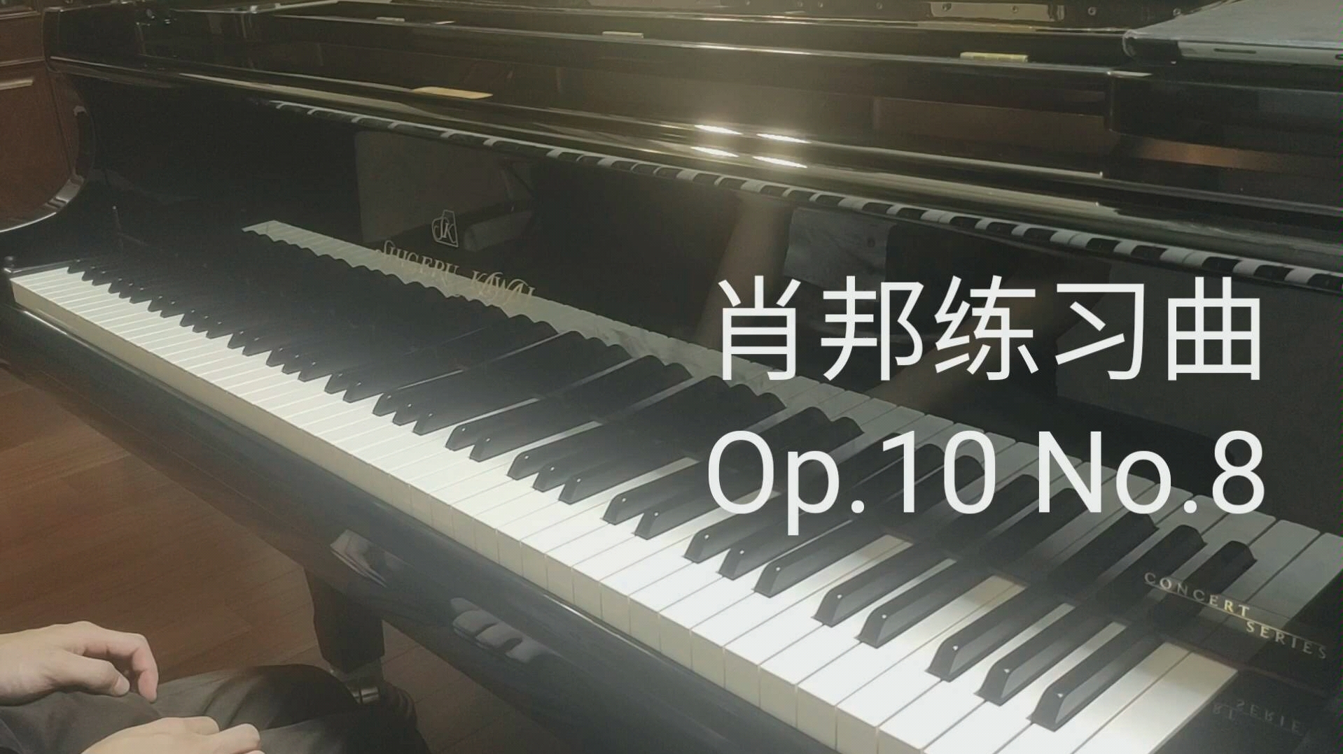 [图]肖邦练习曲 Op.10 No.8