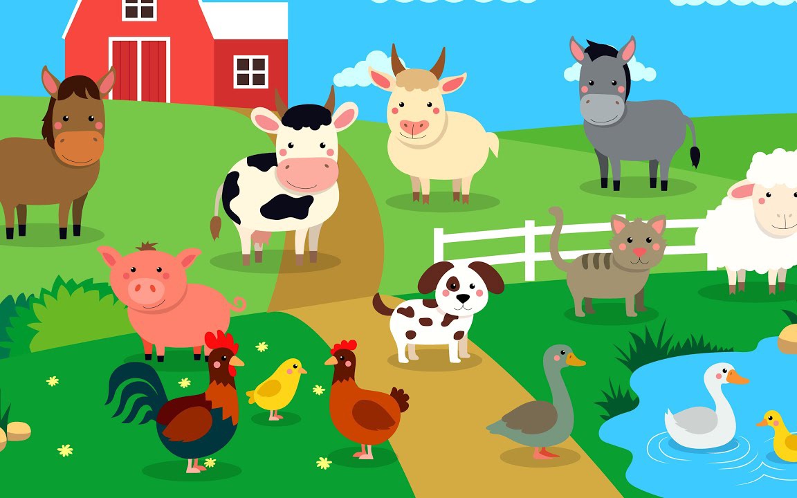 [图]Farm Animals English Vocabulary