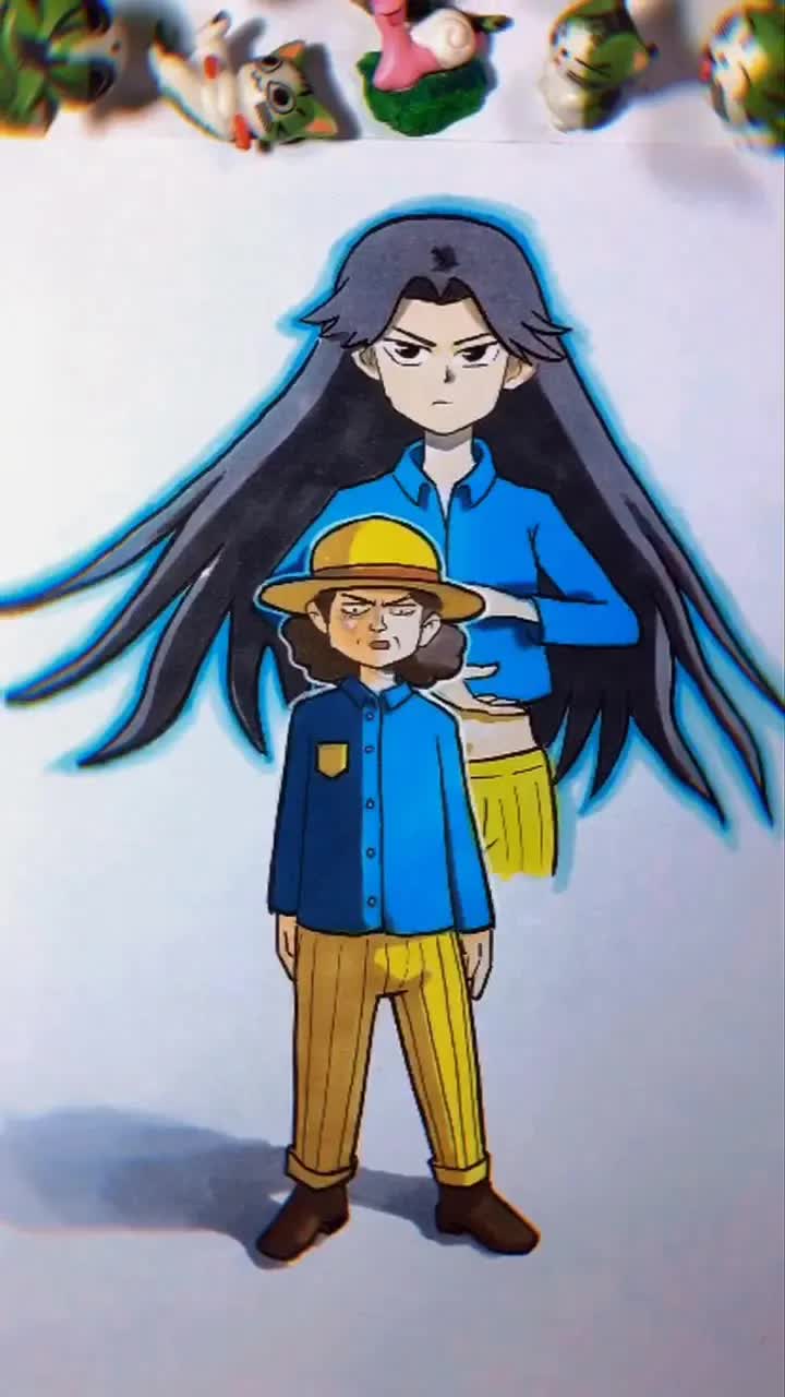 画画漫画传说中的江主任难道我们学校的江主任也会变