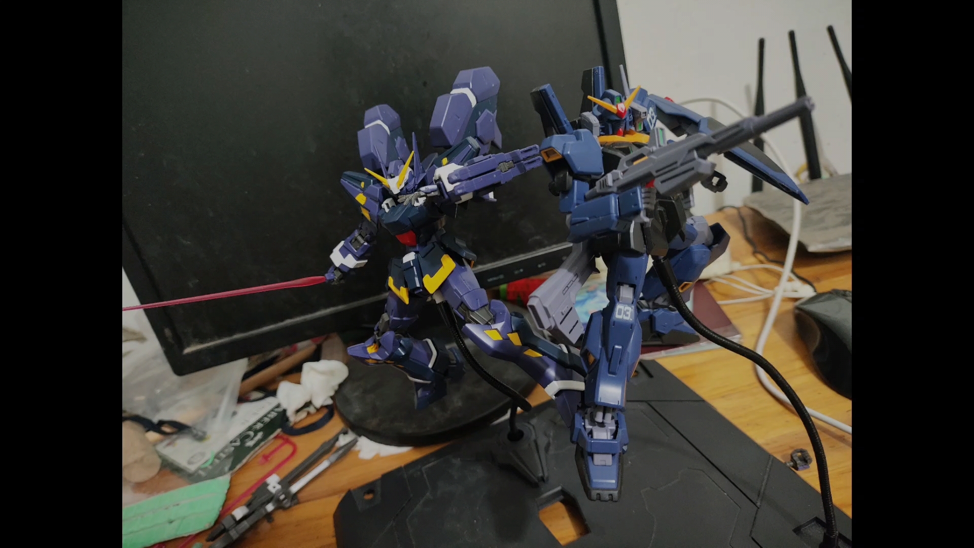 【超级机器人大战/pose展示】hgog 凶鸟/晓击霸mk-iii