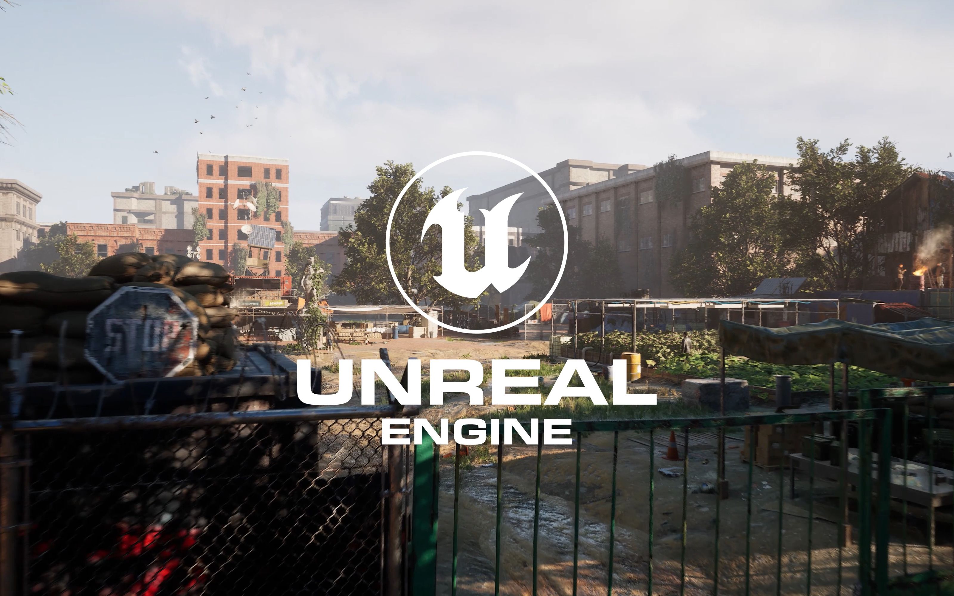 【游戏环境】社区大学幸存者营地 [ Unreal Engine 5 实时渲染 ]哔哩哔哩bilibili