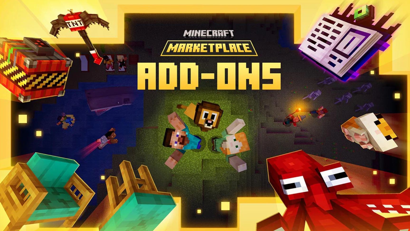 minecraft add-ons 组件宣传片!以你的方式改变游戏!