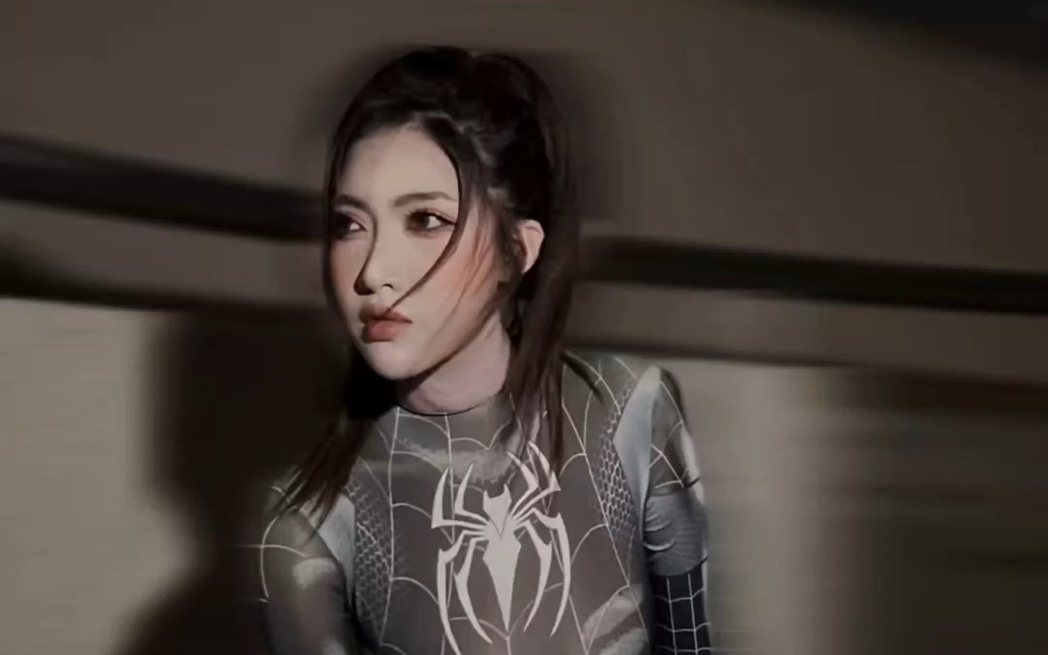 美女meena 蜘蛛侠cos