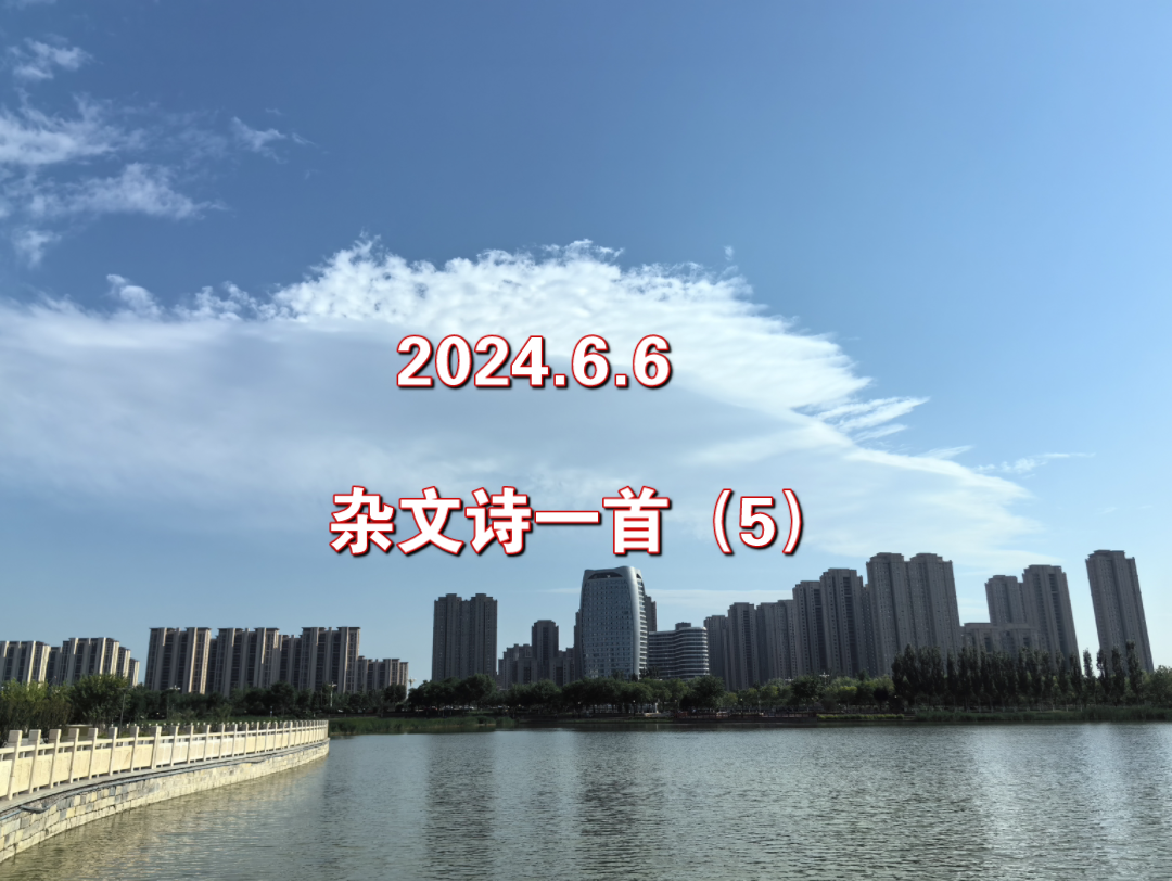 【原创】【杂文诗】2024.6.6 杂文诗一首(5)哔哩哔哩bilibili