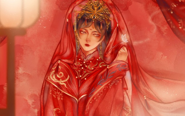 又一次被嫁衣美哭( *ˊ53ˋ)791464和暖暖的小屋聊天