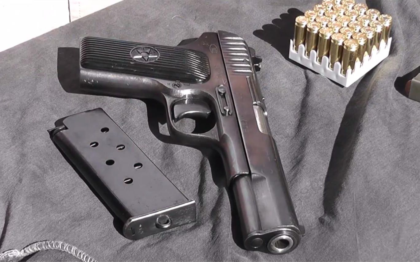 托卡列夫tt-33,被苏军称为忠实的伙伴,中国54式手枪就是仿自它