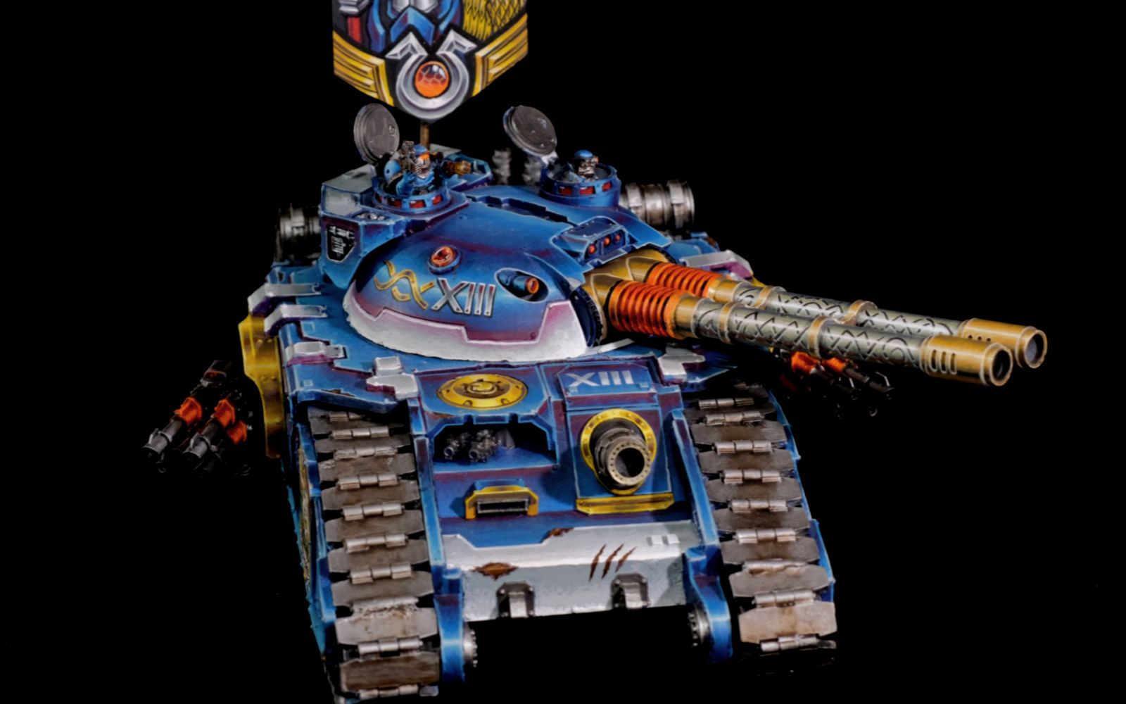 战锤40000 极限战士 残暴之刃 涂装完成品