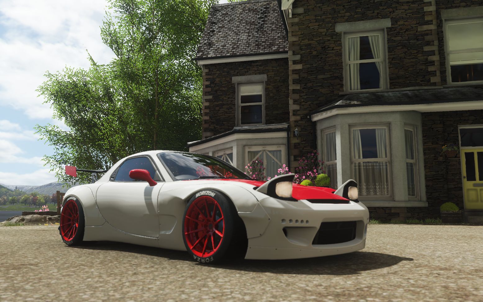 [地平线4]爆改rx-7的第一人称街头狂飙