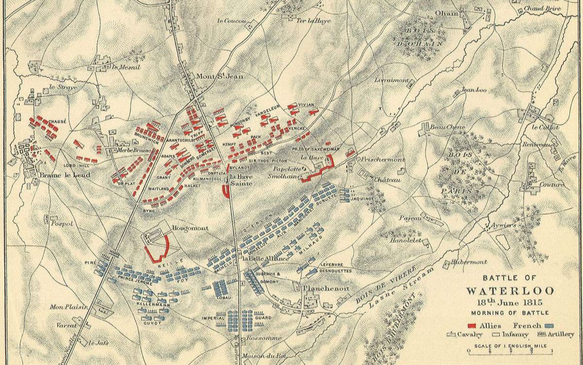 【兵典mini】地图推演滑铁卢战役