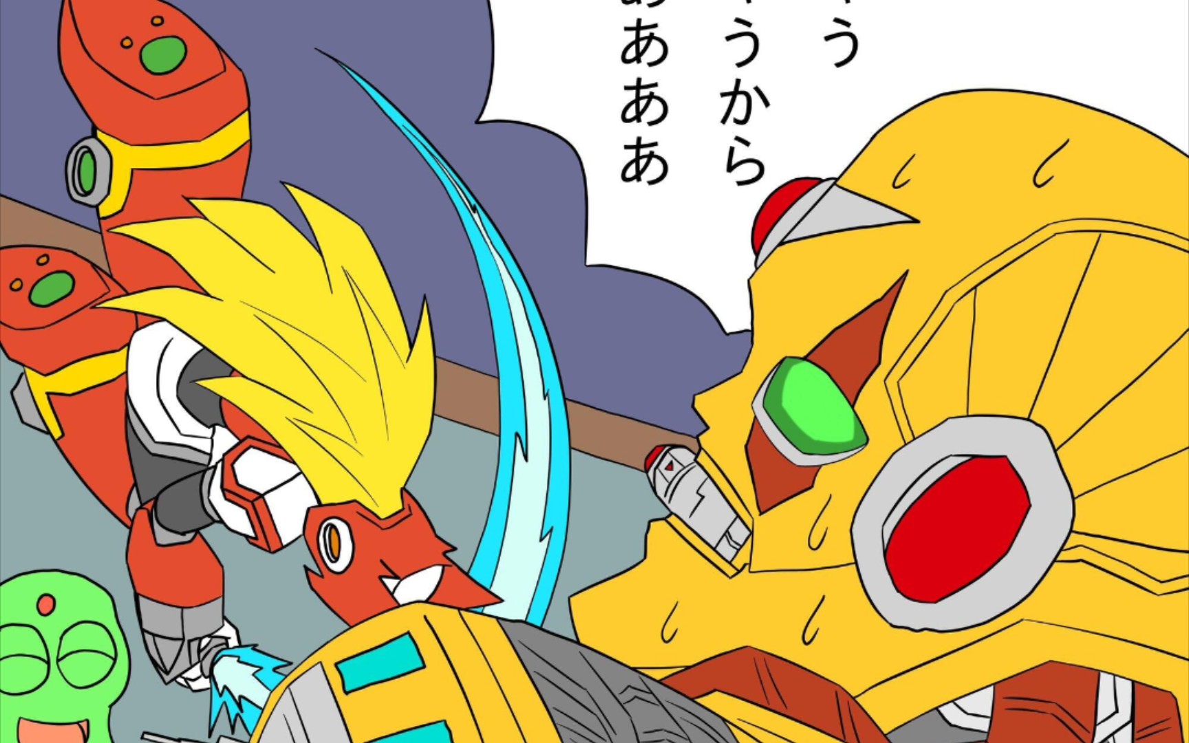 【洛克人x dive】杰洛 vs 地狱西格玛