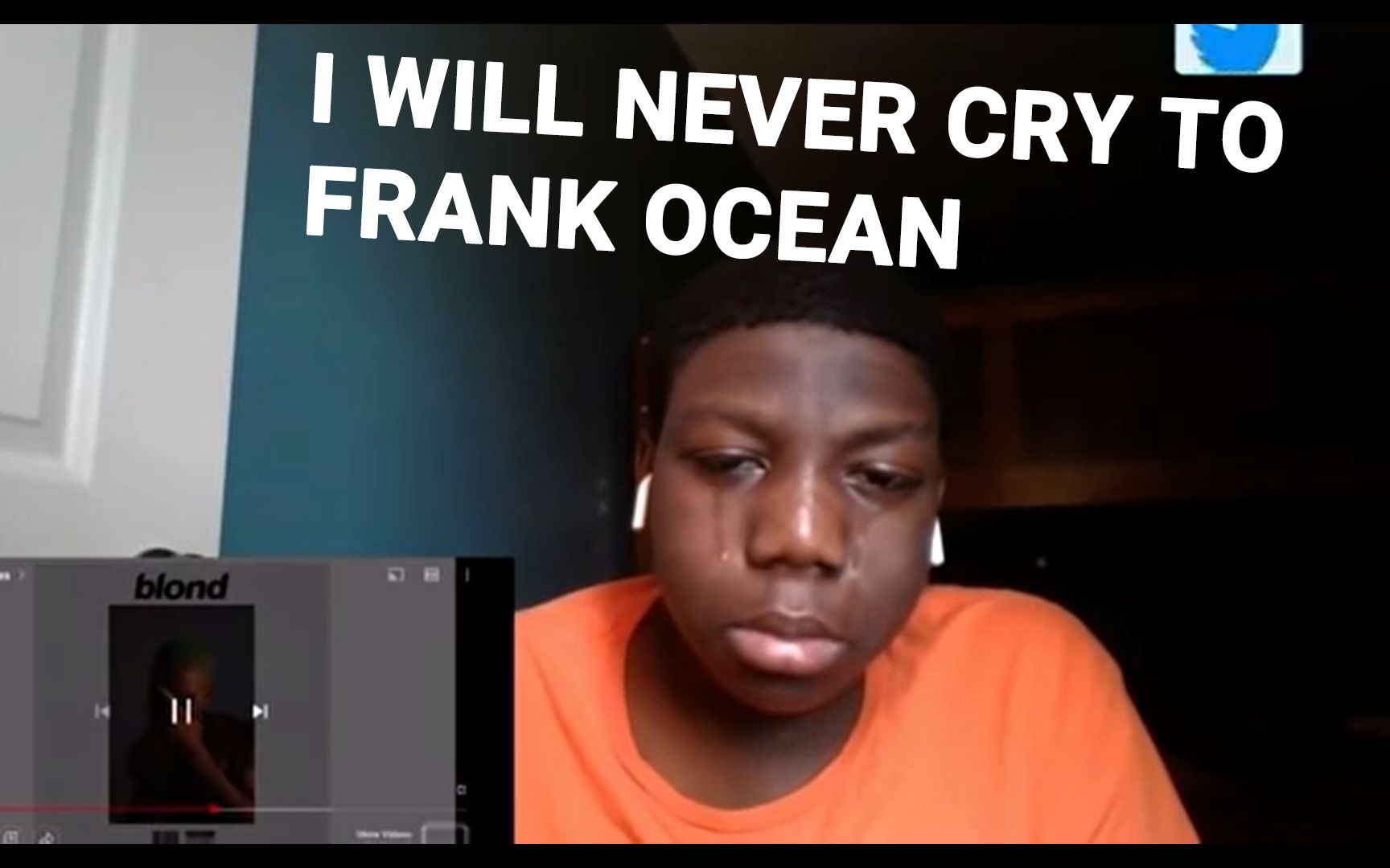 [图]我不会为了法海哭的/I WILL NEVER CRY TO FRANK OCEAN——Young dabo reacts to 《Blonde》