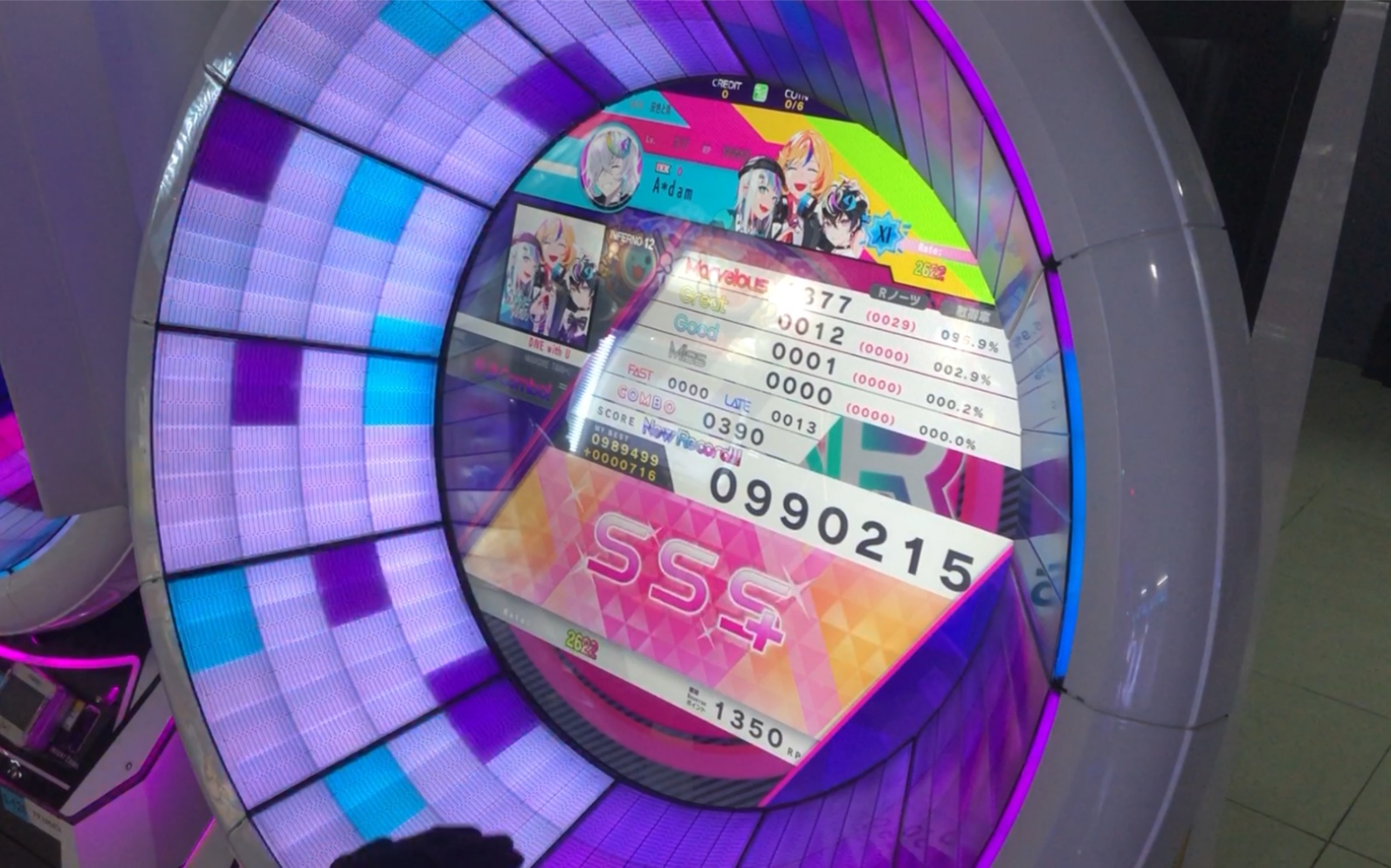 wacca华卡音舞-dive with 05 inf sss _音游热门视频