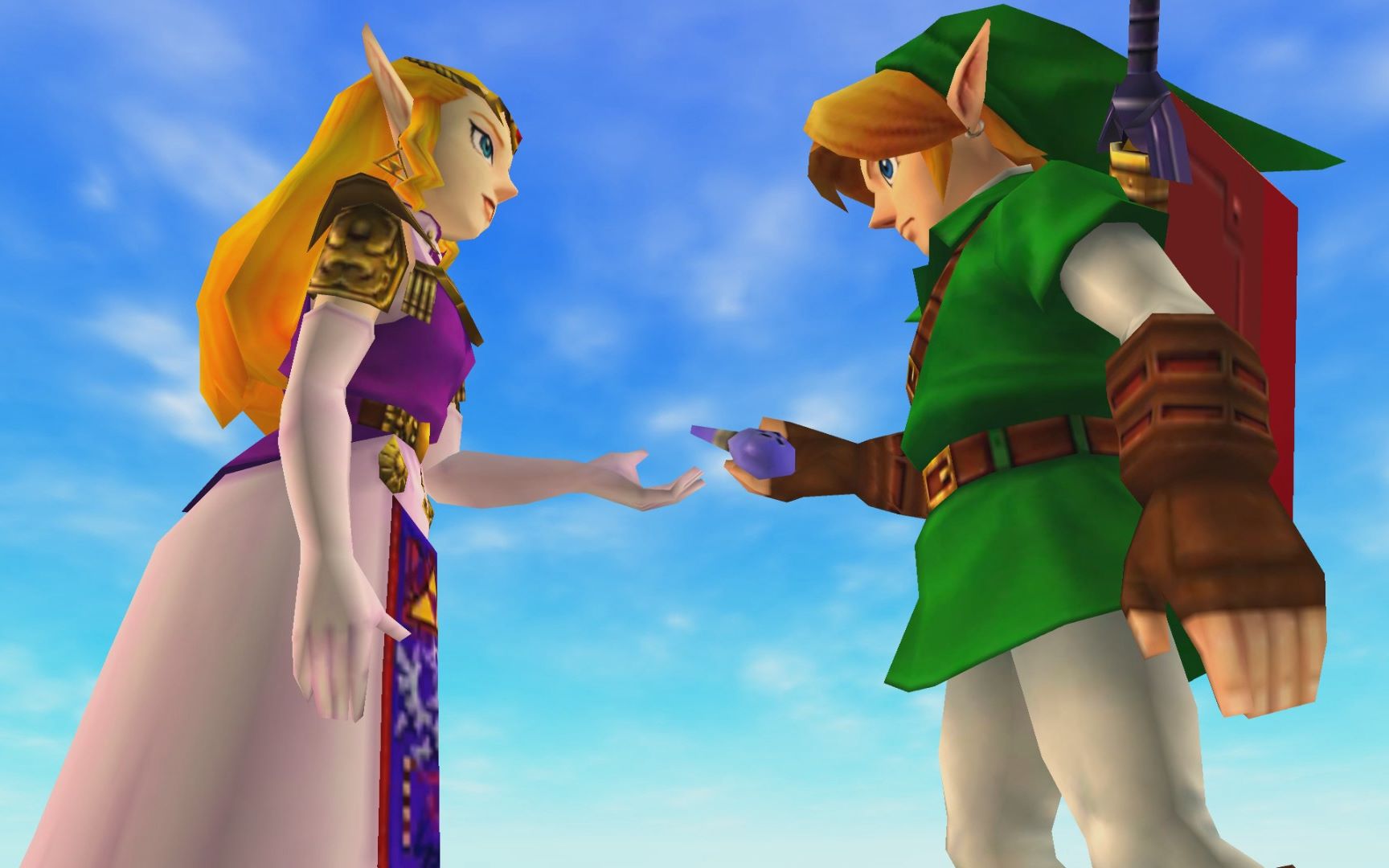 3ds时之笛.流程视频.第十期.和平回到海拉尔的时候便是离别时分.