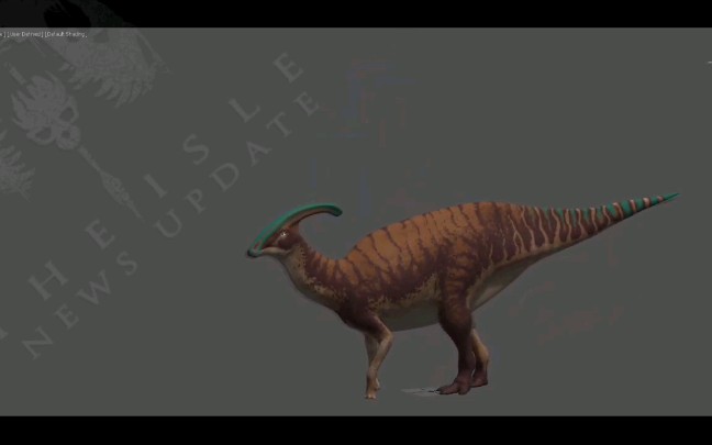 the isle 新消息(副栉龙动画,角鼻龙相关信息,ai信息)_网络游戏热门