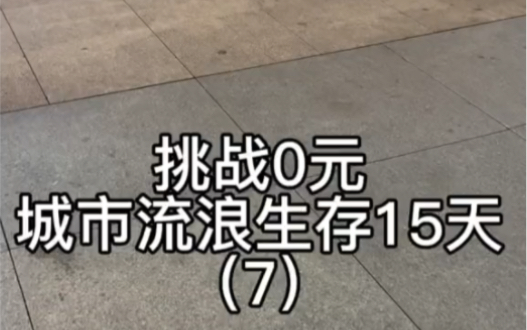 挑战0元城市生存15天,重庆第7天哔哩哔哩bilibili