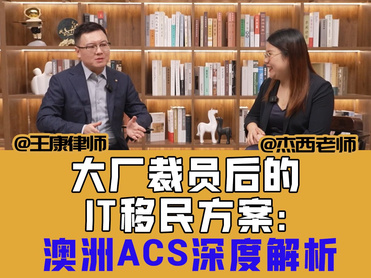 大厂裁员后的IT移民方案:澳洲ACS深度解析哔哩哔哩bilibili