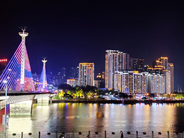 小米10s标准相机下的魅力万州夜景429854