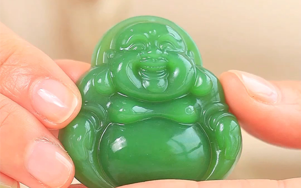 和田玉碧玉佛公