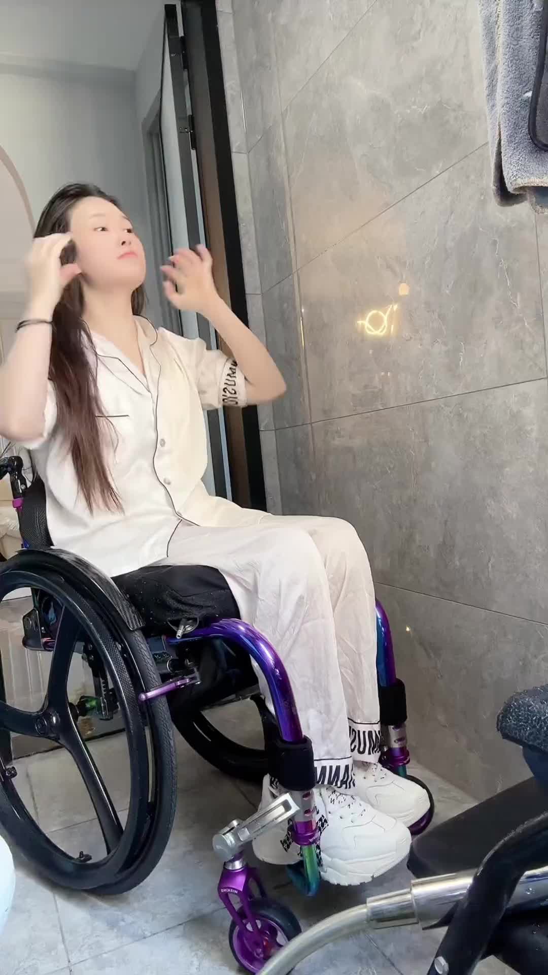 脊髓损伤 #截瘫 #轮椅女孩 #残疾人的生活 #日常vlo