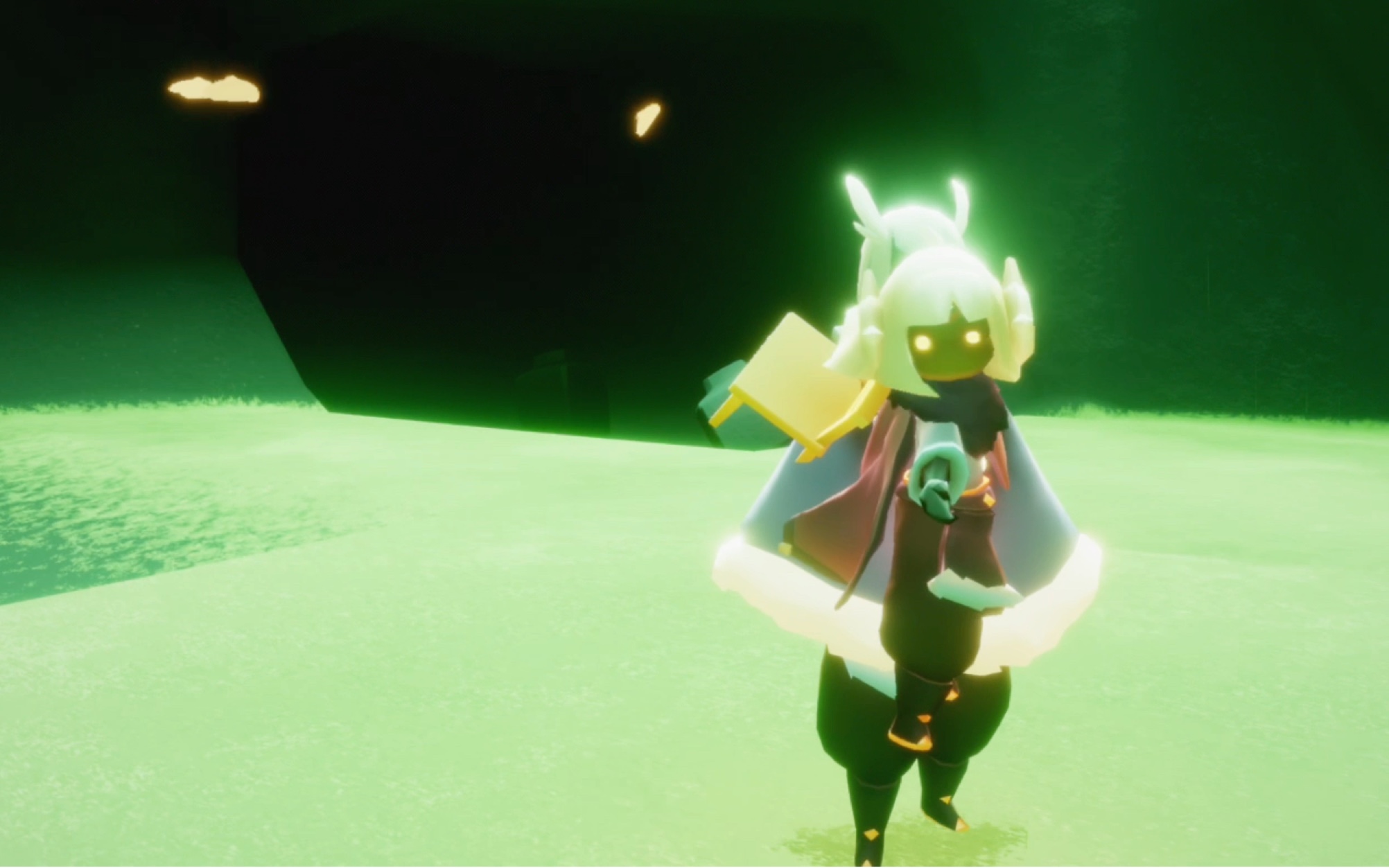 光遇sky白鸟叼小菇小菇摇摇头