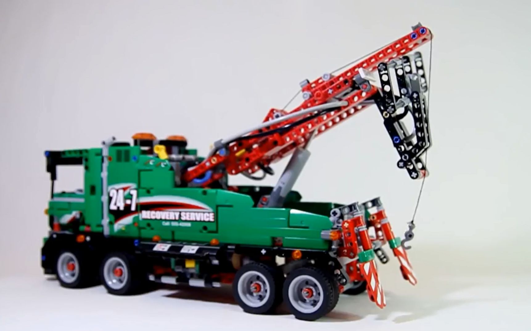 乐高积木 42008 服务卡车