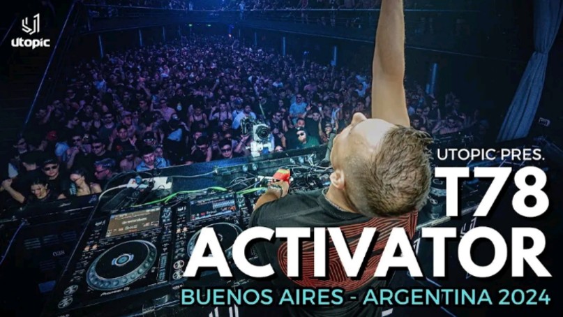 T78 + ACTIVATOR live 3 HOUR SET @ UTOPIC, Buenos Aires  Argentina 2024哔哩哔哩bilibili