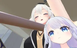 Download Video: 【VRChat】360度全景 带你亲临巨大娘