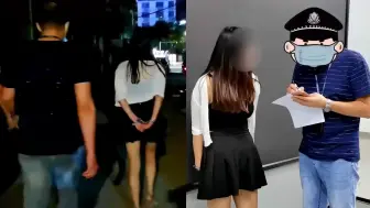 Download Video: 女子卖淫招嫖被抓，在警车上狡辩：我没偷没抢，民警现场普法