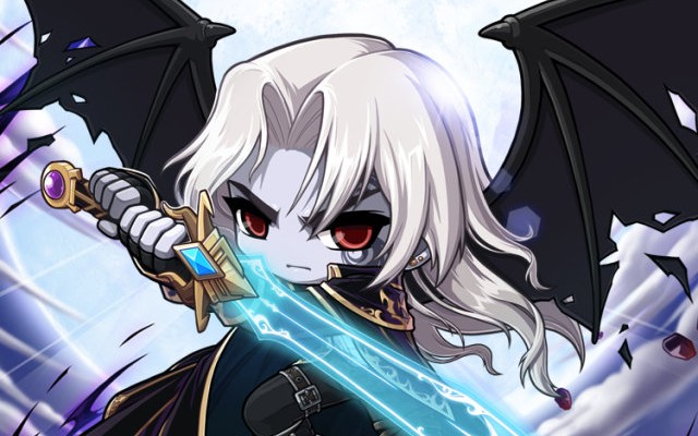 冒险岛m贫民白毛单挑困狮