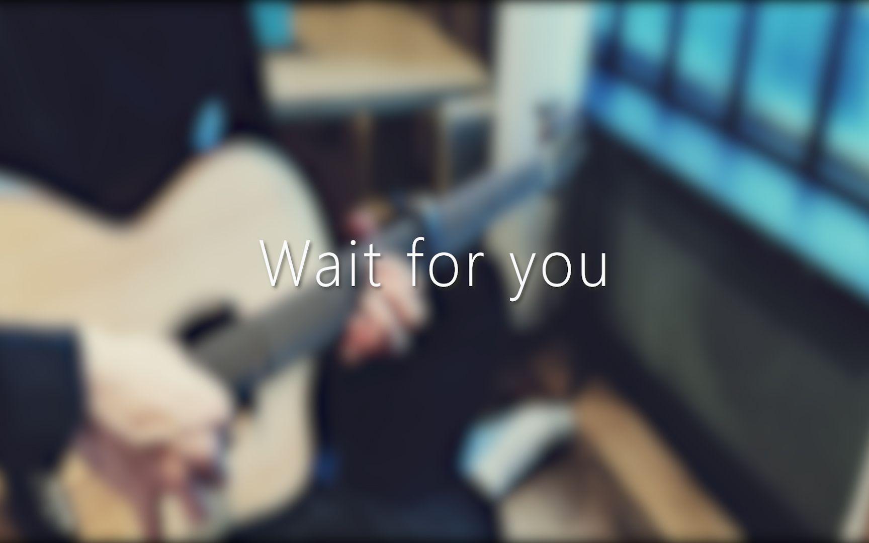 [图]Gin 「Wait for you」指弹吉他 Cover