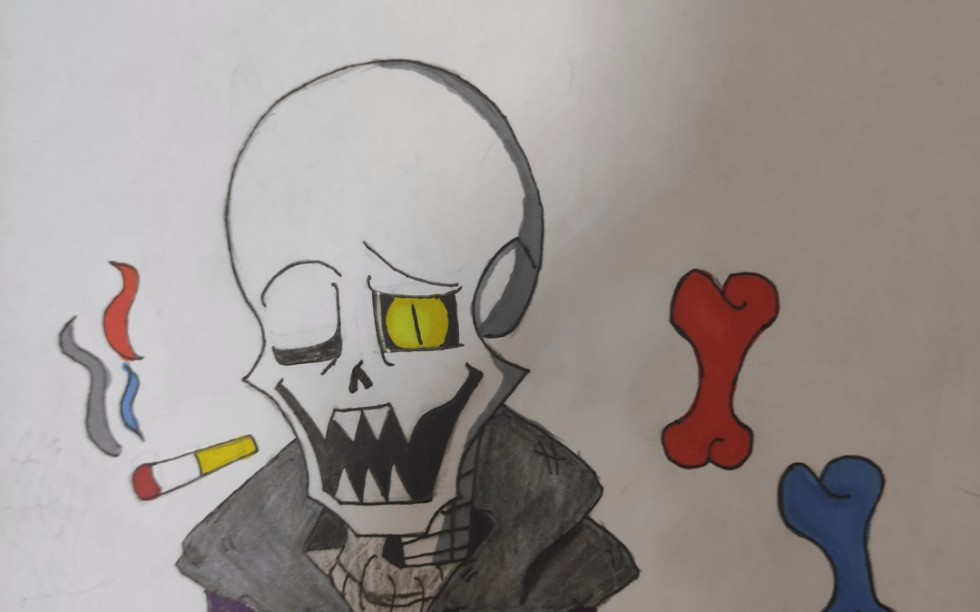 【手绘】财迷papy ,本人画渣,有不好的地方可以指点_哔哩哔哩_bili