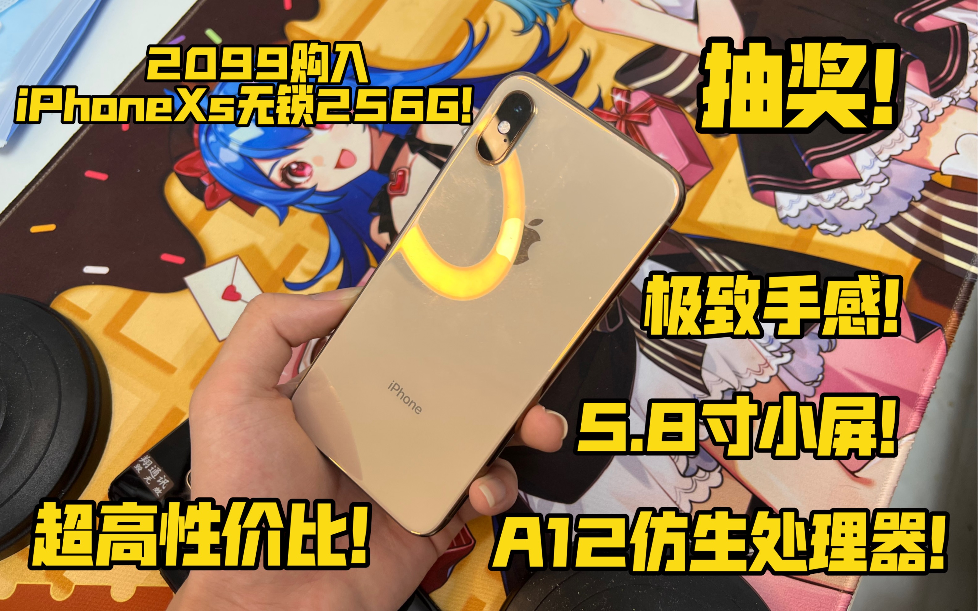 【千元旗舰】2099购入iPhoneXs 无锁256G A12仿生处理器+5.8寸小屏幕 单手握手 性价比超高!哔哩哔哩bilibili